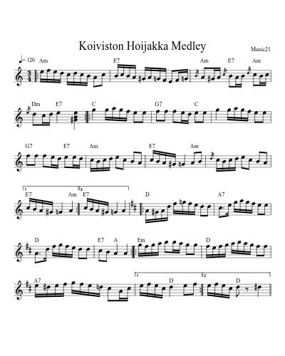 Koiviston Hoijakka Medley preview