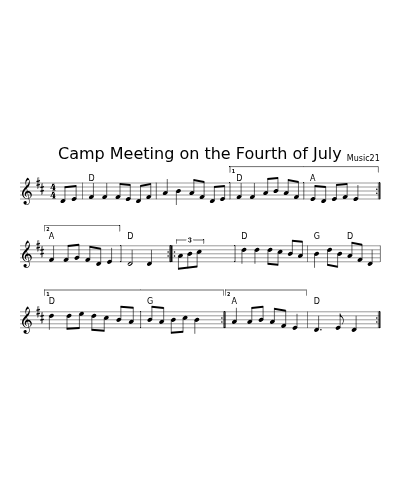 Camp Meeting on the Fourth of July (Version 4)