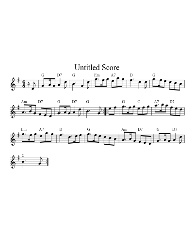 Campbells Frolic sheet music preview