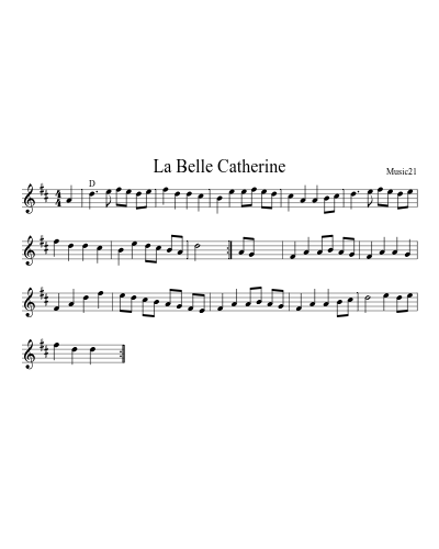 La Belle Catherine preview