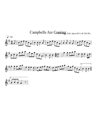 CAMPBELLS ARE COMING (Version 6)