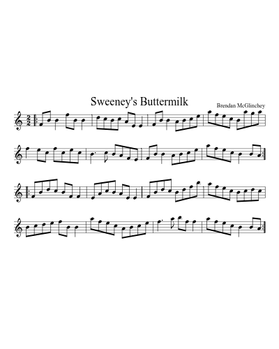 Sweeney's Buttermilk