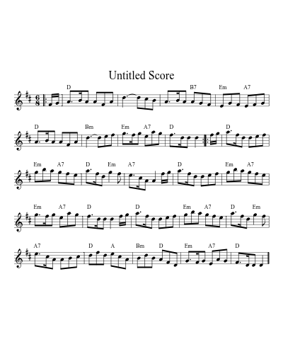 Campbells Frolic (Version 6) sheet music preview