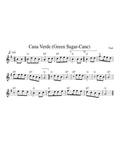 Cana Verde (Green Sugar-Cane) preview