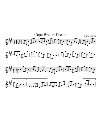 Cape Breton Dream preview