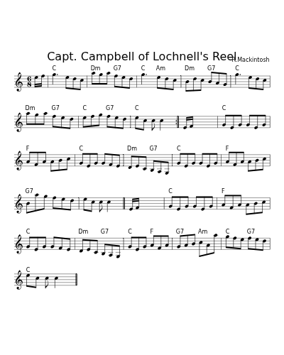 Capt. Campbell of Lochnell's Reel
