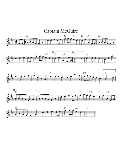 Captain McGuire (Version 2)