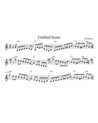 Captain Campbell Set BSFC (Version 3) sheet music preview