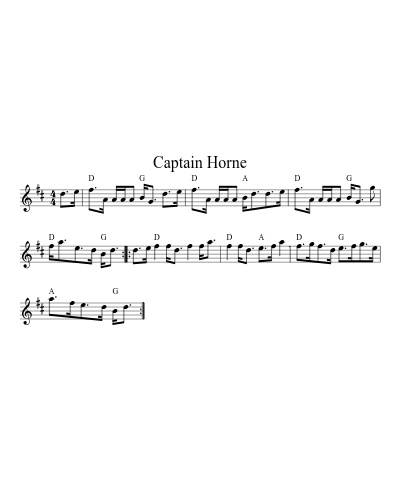 Captain Horne (Version 2) preview