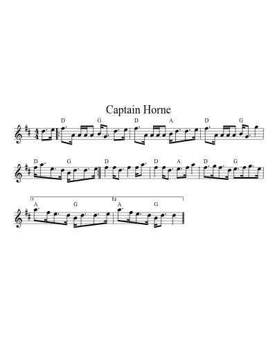 Captain Horne (Version 3) preview