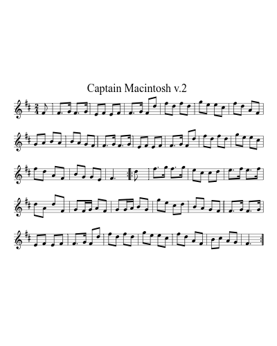 Captain Macintosh  v.2