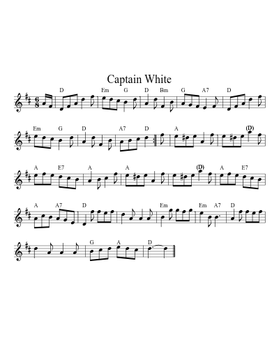 Captain White (Version 2)