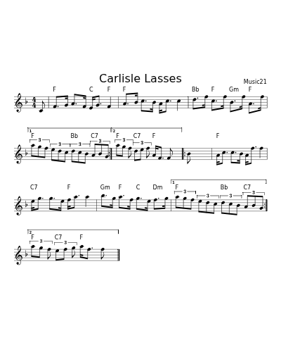 Carlisle Lasses (Version 2)