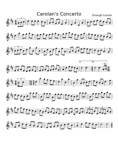 Carolan's Concerto (Version 6)
