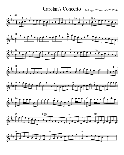 Carolan's Concerto (Version 8)