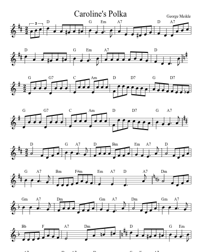 Caroline's Polka