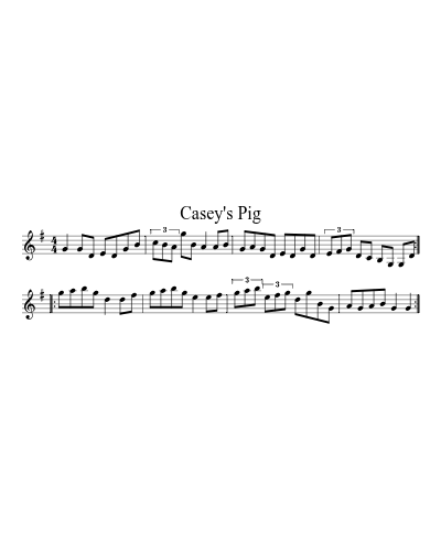 Casey's Pig
