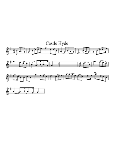 Castle Hyde (Version 3)