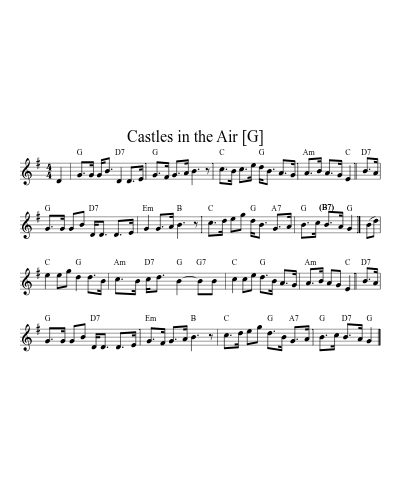 Castles in the Air   [G] (Version 3)