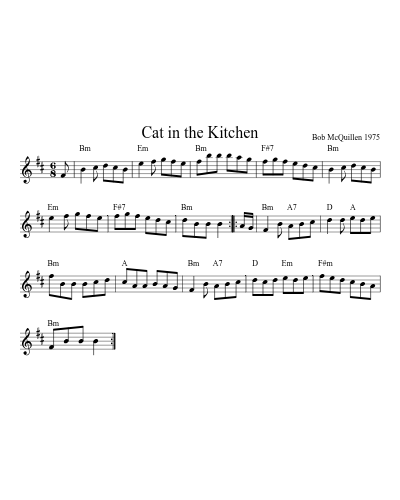 CAT IN THE KITCHEN (Version 3)
