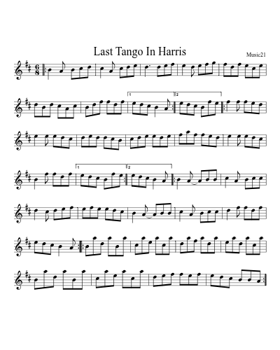 Last Tango In Harris preview