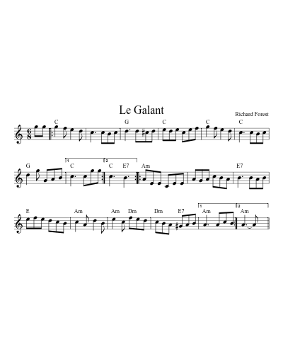 Le Galant preview
