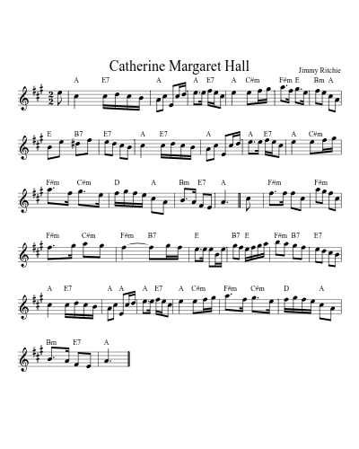 Catherine Margaret Hall (Version 3)