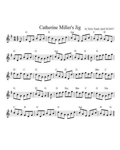 Catherine Miller's Jig preview