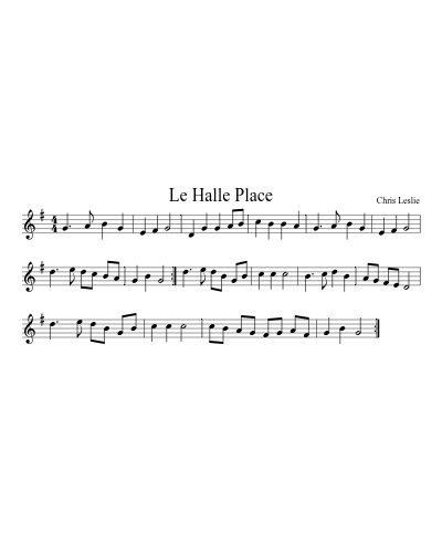 Le Halle Place preview