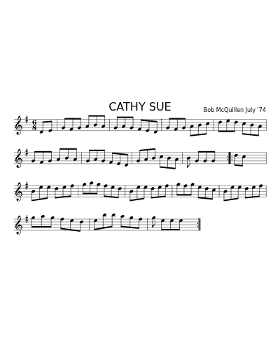 CATHY SUE (Version 2)