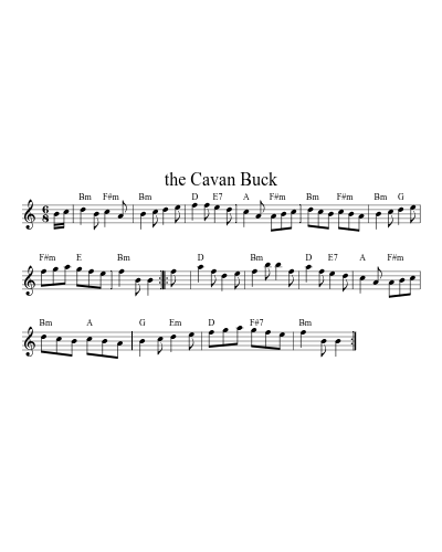 the Cavan Buck (Version 2)