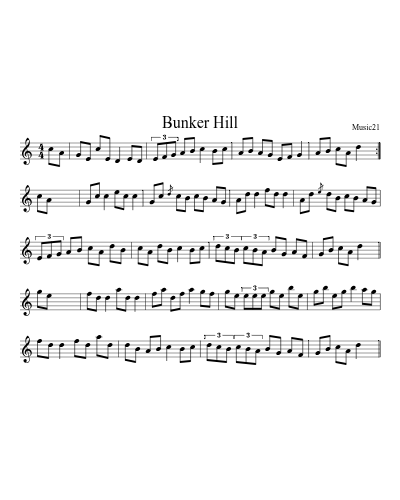 Bunker Hill (Lead The Knave Aka The Wedding) preview