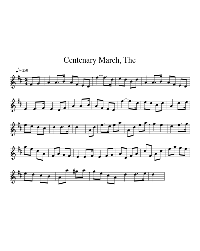 Centenary March, The