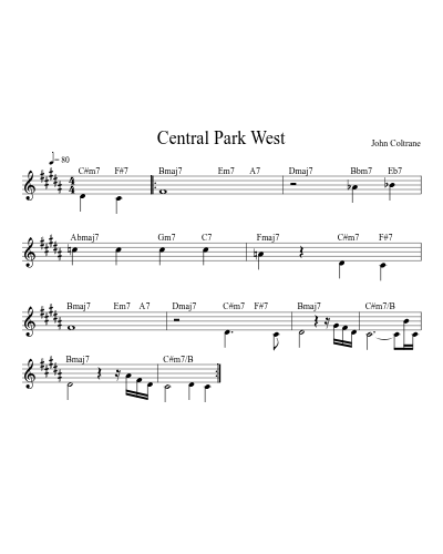 Central Park West
