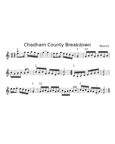 Chadham County Breakdown