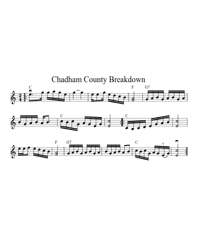 Chadham County Breakdown (Version 2)