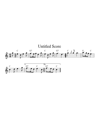 Chapelloise Am Dm C Dm 8 16 12 (Version 4) sheet music preview