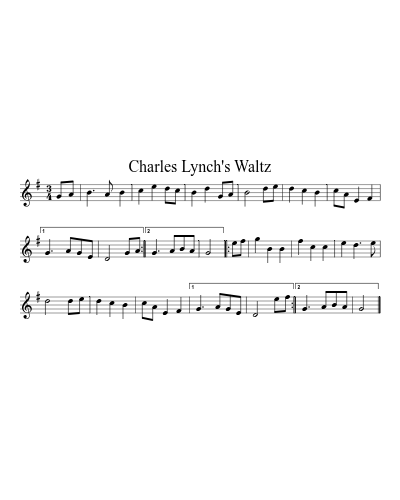 Charles Lynch's Waltz (Version 2) preview