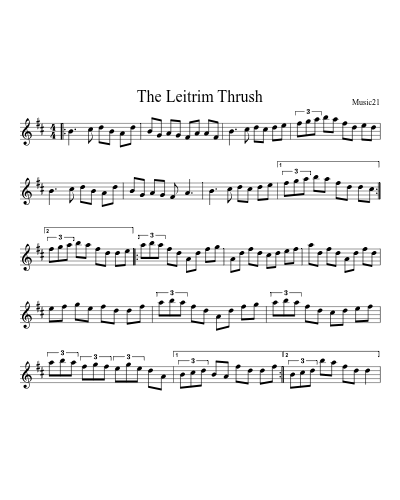 The Leitrim Thrush preview