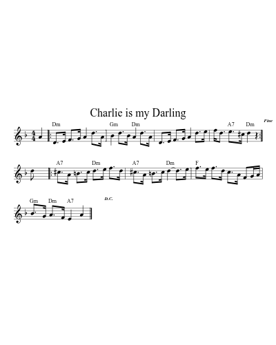 Charlie is my Darling