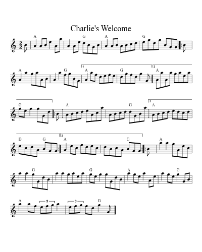 Charlie's Welcome (Version 2)