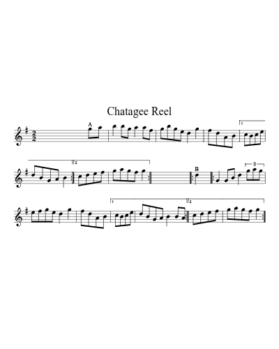 Chatagee Reel (Version 2)