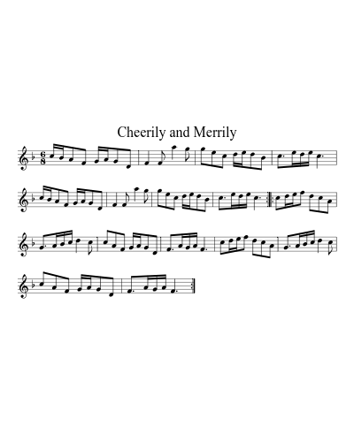 Cheerily and Merrily preview