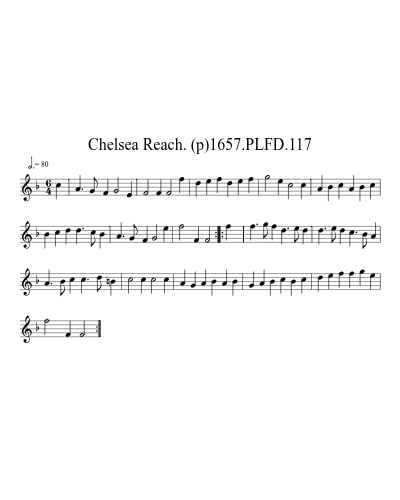 Chelsea Reach. (p)1657.PLFD.117