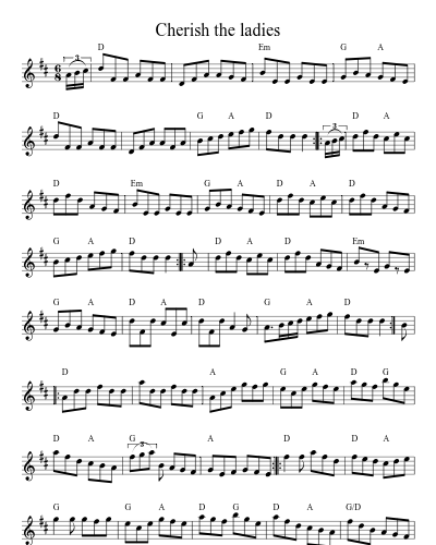 Cherish The Ladies (Version 9)