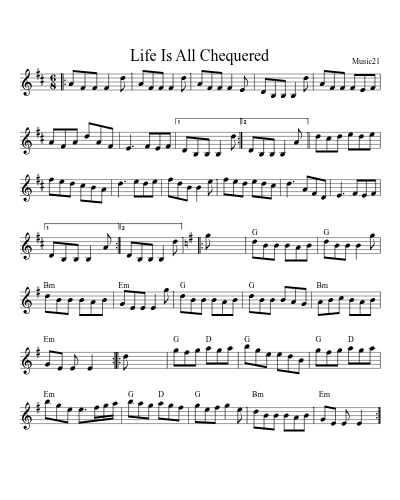 Life Is All Chequered