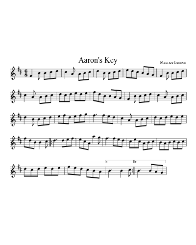 Aaron's Key preview