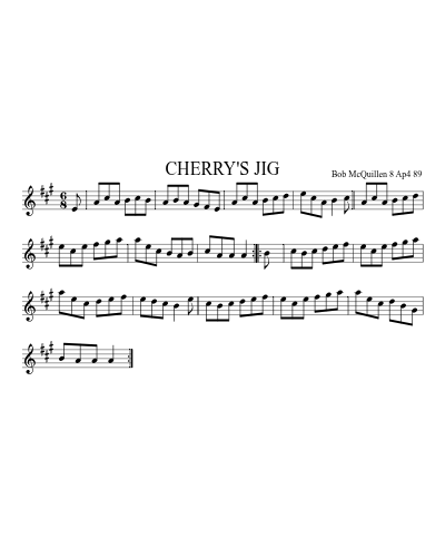 CHERRY'S JIG (Version 2)