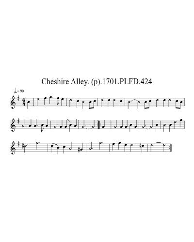 Cheshire Alley. (p).1701.PLFD.424 preview