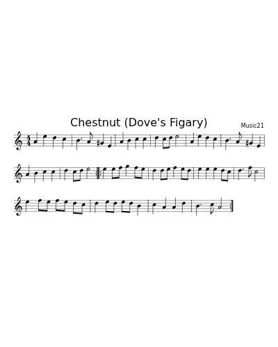 Chestnut (Dove's Figary)